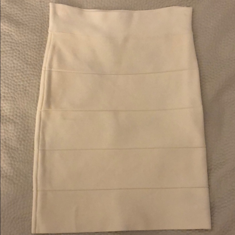 White skirt by BCBG